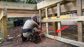 DECK FRAMING : Building Strong Privacy Walls and Skirting