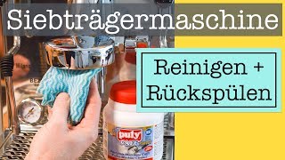 Siebträgermaschine reinigen und rückspülen - Anleitung für eine gepflegte Espressomaschine