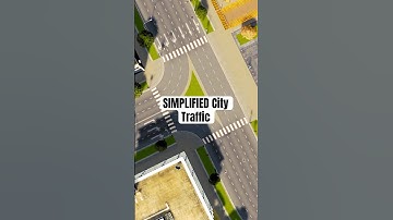 Creating Smooth Traffic with a Simple Intersection in Cities Skylines