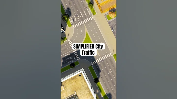 Creating Smooth Traffic with a Simple Intersection in Cities Skylines