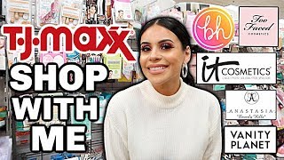 SHOP WITH ME AT TJMAXX 2020: CHEAP HIGH END + DRUGSTORE MAKEUP! *amazing deals*