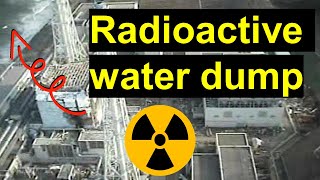 Fukushima radioactive nuclear waste water release in Japan analyzed