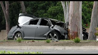 4K - Mercedes vs Tree - Fatal Head-On Collision near UCI & Bethel Church in Irvine, CA