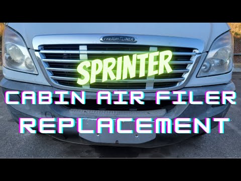 Sprinter Cabin Air Filter Replacement