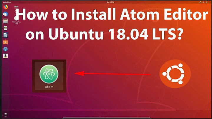 How to Install Atom Editor on Ubuntu 18.04 LTS?