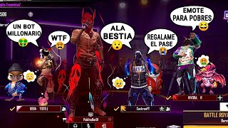 ME HAGO PASAR POR BOT Y HAGO EL EMOTE DE LA FAMAS ASI REACCIONAN🤯