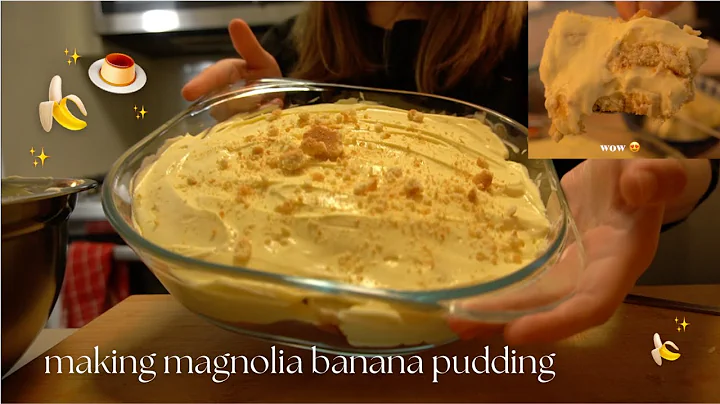 making the real magnolia banana pudding?! + unboxi...