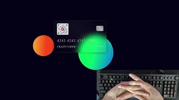 ASMR Programming - Glass card with CSS - No Talking