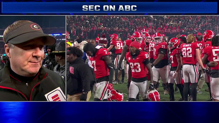 Georgia defeats Georgia Tech in 8 OTs 👀 Kirby Smart: We’re out of 2-pt plays | ESPN College Football