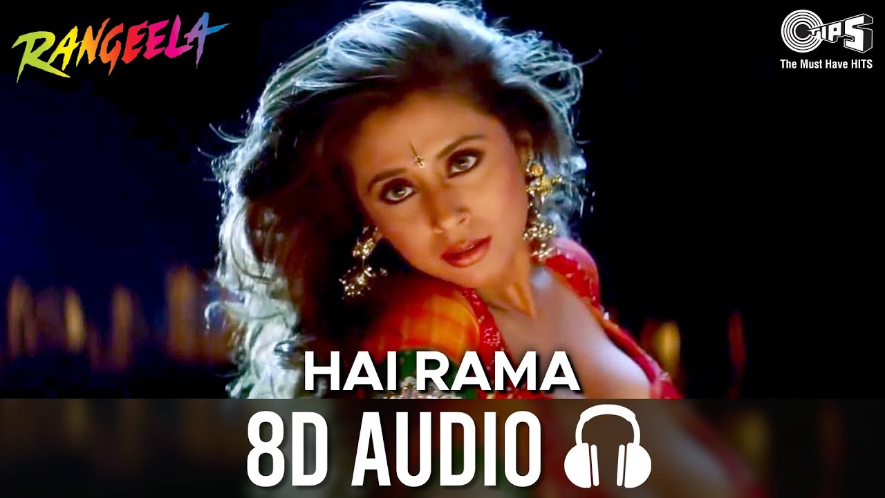 Hai Rama 8D AUDIO  Hariharan Swarnalatha  Urmila Matondkar Jackie Shroff  Rangeela  90s Song