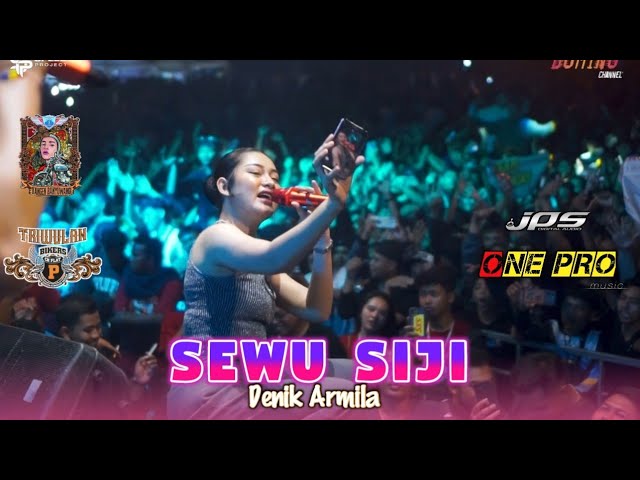 Sewu Siji - Denik Armila - ONE PRO Live Std. Diponegoro Bwi | Triwulan Cb Plat P | cover class=