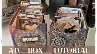 ATC storage box  - Quick & Easy Tutorial