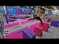 SUPER TRAMPOLINE PARK OBSTACLE COURSE