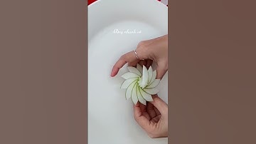 Cắt tỉa dưa leo nghệ thuật #shorts