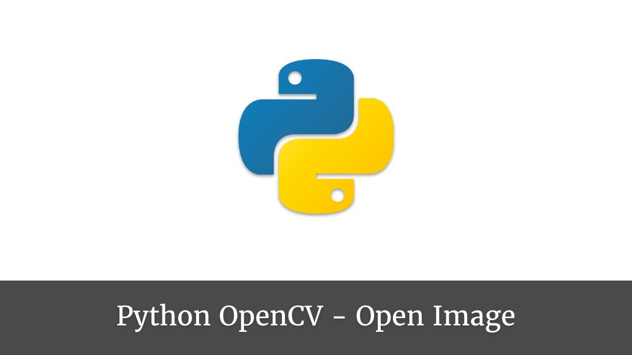 Python OpenCV - Open Image - YouTube