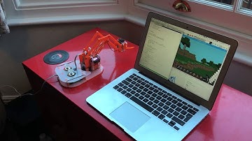 Controlling the MeArm Pi from Minecraft