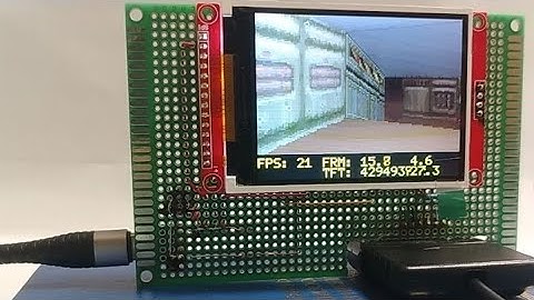 RayCast на ESP32. Часть 12. Lightning. #retro #gaming #raycast #esp32 #arduino