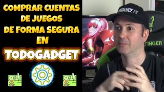 COMPRA CUENTAS DE JUEGOS EN TODOGADGET DE FORMA SEGURA, VENDER CUENTAS QUE NO USAS PARA GANAR DINERO screenshot 2