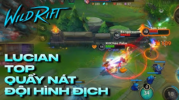 LMHT : Tốc Chiến - LUCIAN TOP - Quẩy nát đội hình địch với BUILD Dị cùng bảng ngọc mới