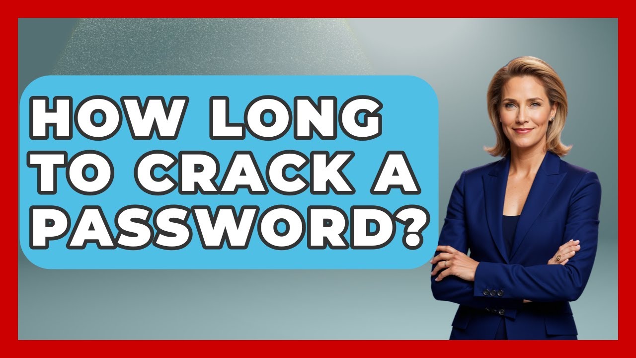 How Long To Crack A Password? - Law Enforcement Insider - YouTube