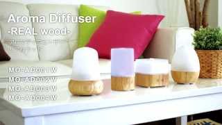 MO-AD001W plus more（プラスモア）アロマディフューザー-REAL wood- / Aroma Diffuser -REAL wood-