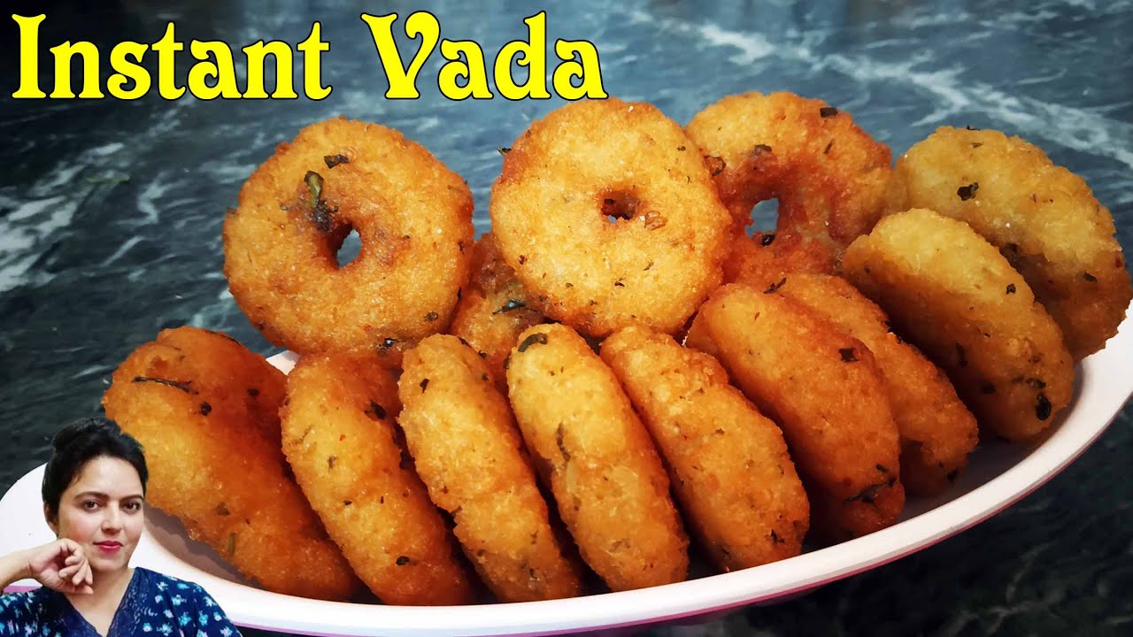 Instant Vada With Poha I Medu Vada | Poha Vada Recipe | पोहा के कुरकरे पकोड़े | Monicaz Kitchen