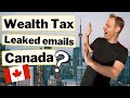 Canada wealth tax, Trudeau emails