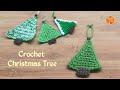 How to crochet the Christmas Tree Ornaments