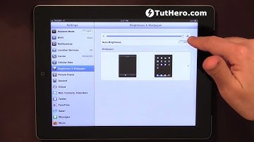 iPad Tutorial - Saving Battery: Brightness - v18