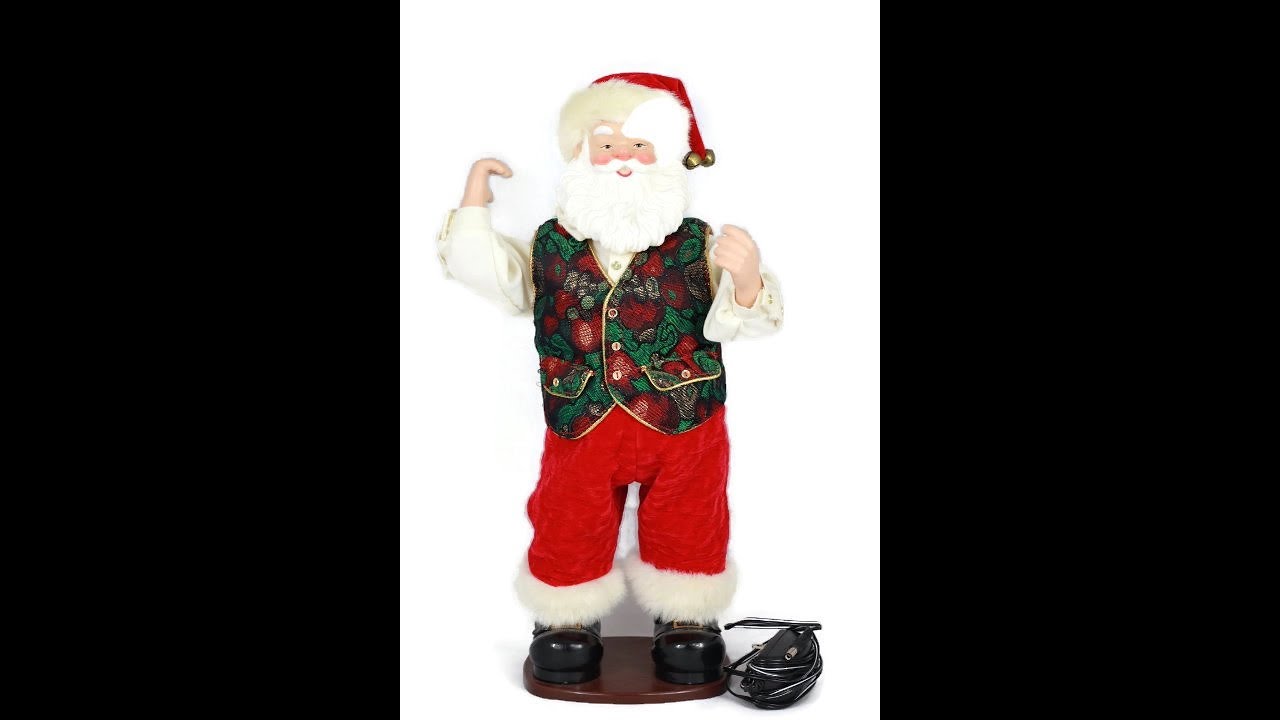 Rockin Around Santa Dances to Brenda Lee's Rockin Around The