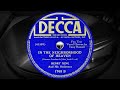 IN THE NEIGHBORHOOD OF HEAVEN - HENRY KING And His Orchestra, Vocal Chorus by Tony Russell (1938)