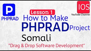 PHPRad HOW TO MAKE NEW Project Somali screenshot 1