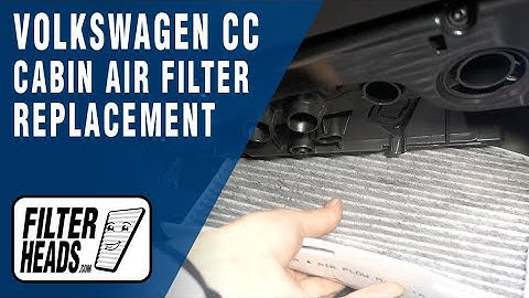 How to Replace Cabin Air Filter 2012 Volkswagen CC | AQ1099