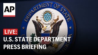 U.S. State Department press briefing: 4/30/24