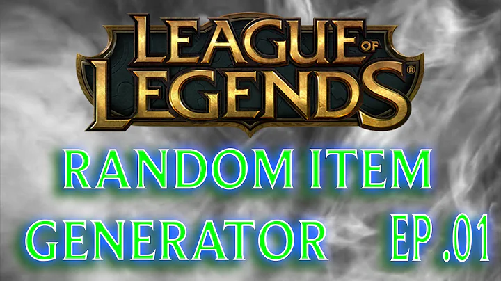 Unleash Chaos: League of Legends Random Item Generator