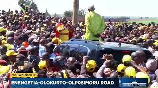 TUTAM CHANTS FILL THE AIR IN NAROK AS WILLIAM RUTO TOURS