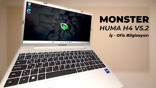 İş Bilgisayarı Monster Huma H4 V5.2  Detaylı İnceleme