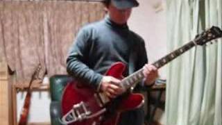 Video thumbnail of "me playing suede drowners guitar full ver."