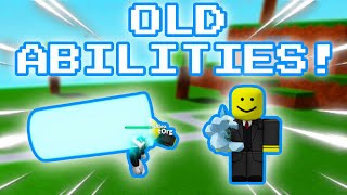 ALL OLD ABILITIES! | Ability Wars