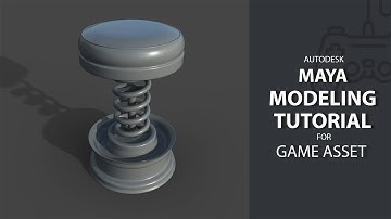 Mechanical Chair / Game Asset / 3D Modeling Tutorial In Maya [Part_01]