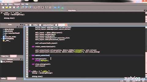 python tutorials - PyQt Renaming Dialog (Part 3)