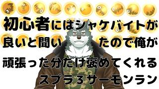 【シャケバ参加型】初心者にはシャケバがいいと聞いたので頑張った分みんなが褒めてくれる＃27【ケモノVtuber】