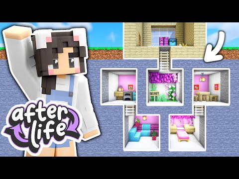 💜My SECRET Minecraft BASE! Afterlife SMP Ep.7