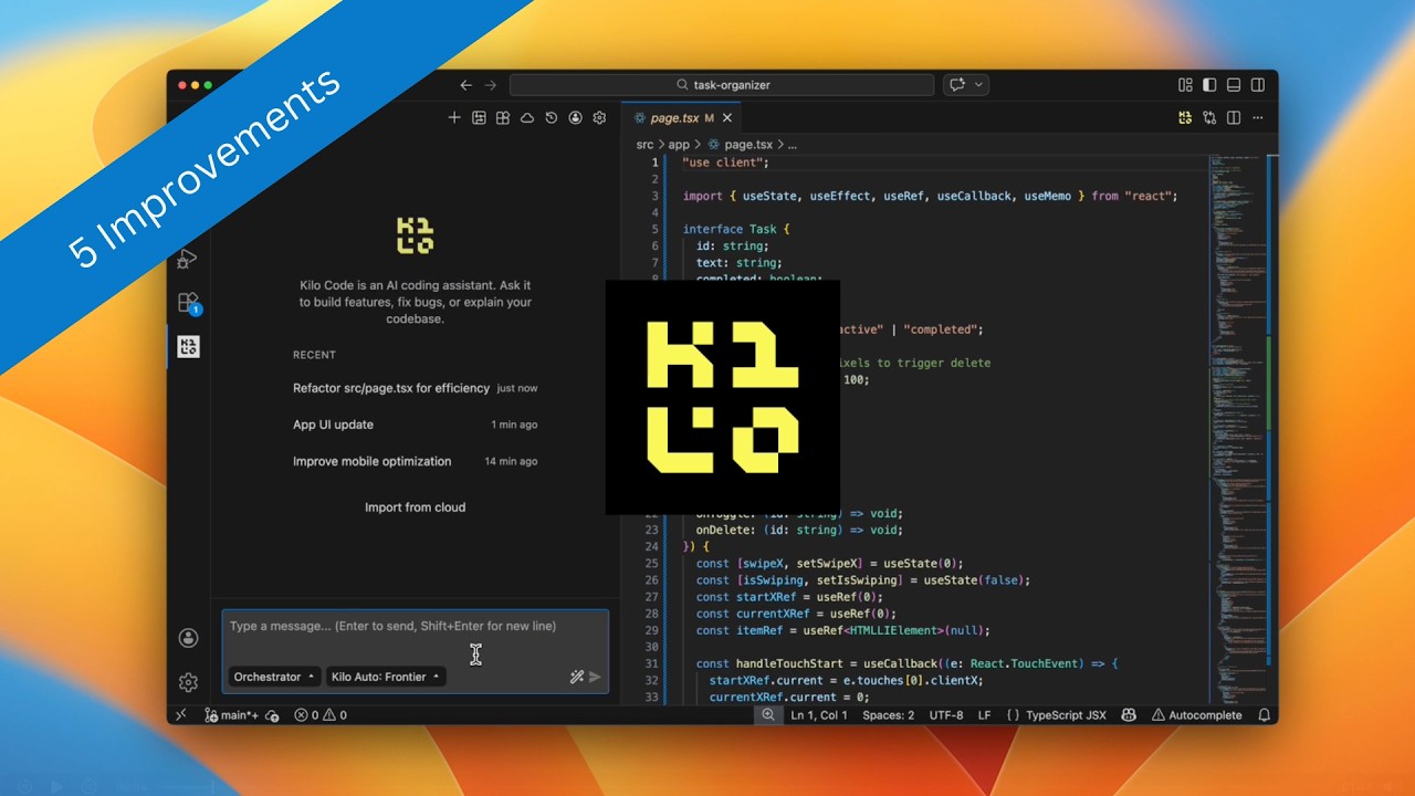 Kilo's New VS Code Extension is Live! - YouTube