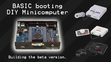 BASIC in 2020 - DIY microcomputer w/ early 90