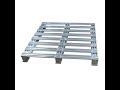 Metal Pallet, Galvanized Steel Lightweight Pallet Size 1000x1000x145 From ByBigPlus.Com