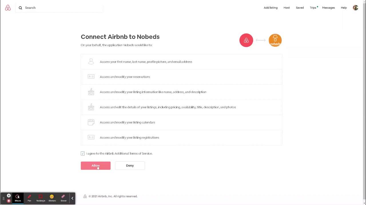 How to connect Airbnb to Nobeds free channel manager?