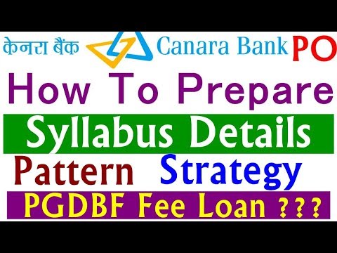 canara bank po recruitment 2018 exam pattern canara bank po recruitment 2018 exam pattern
