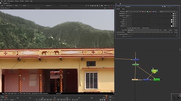 Adding mountain in Background- Nuke tutorial part4