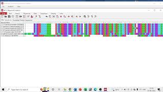 Phylogenic Tree Construction | MEGA Software | Interactive Tree of Life (iTOL) screenshot 5